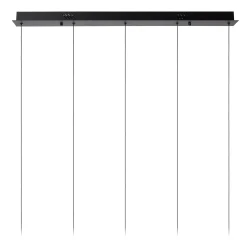SENTUBAL - Hanglamp - LED Dimb. - 5x5,3W 2700K - Zwart*Lucide Cheap