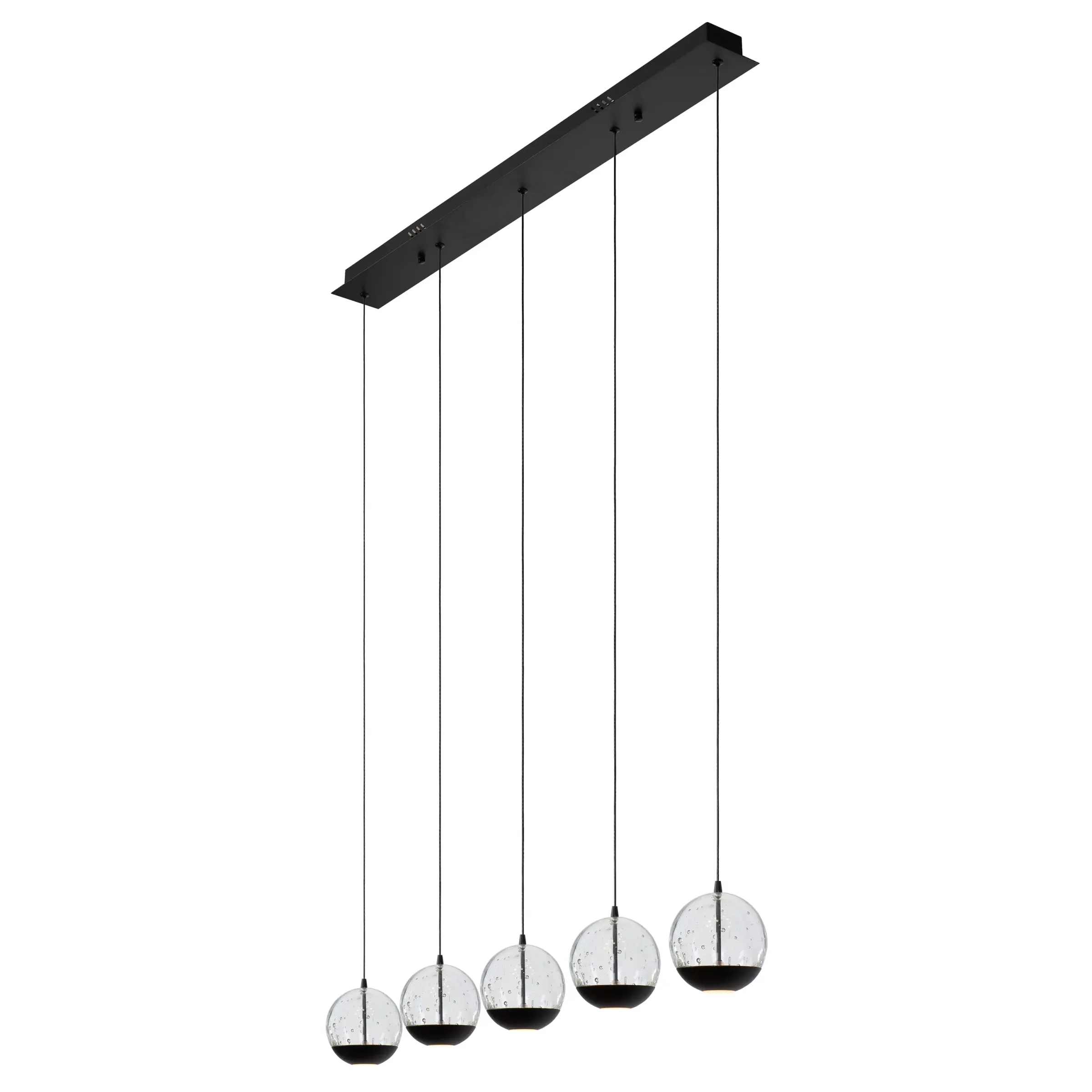 SENTUBAL - Hanglamp - LED Dimb. - 5x5,3W 2700K - Zwart*Lucide Cheap