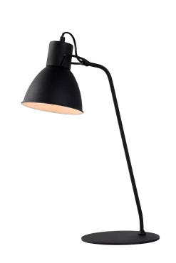 SHADI - Bureaulamp - Ø 20 cm - 1xE14 - Zwart*Lucide Online