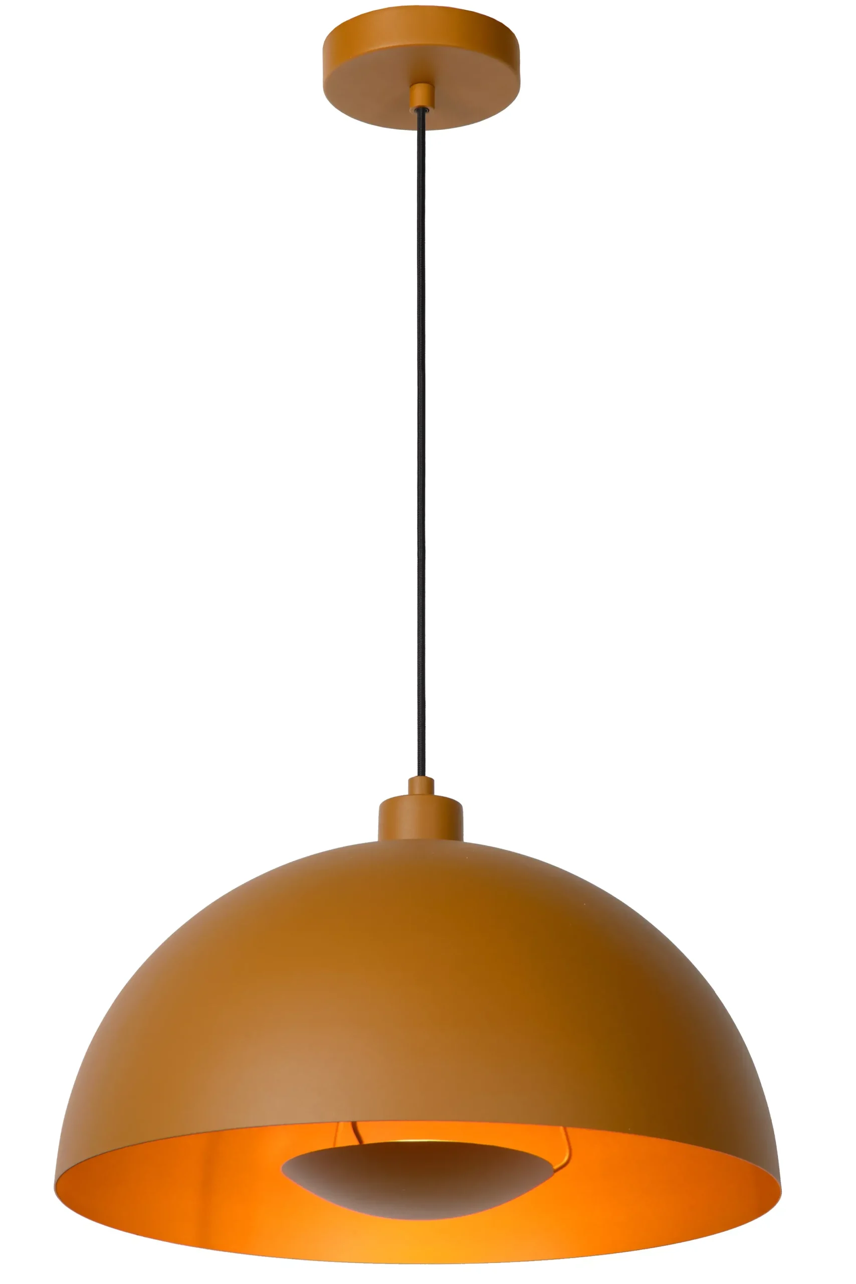 SIEMON - Hanglamp - Ø 40 cm - 1xE27 - Okergeel*Lucide Best Sale