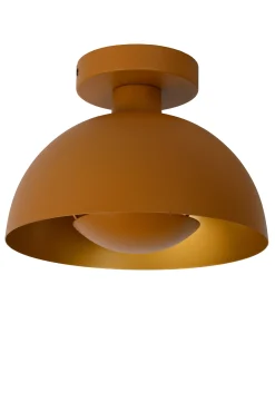SIEMON - Plafonnière - Ø 25 cm - 1xE27 - Okergeel*Lucide Shop