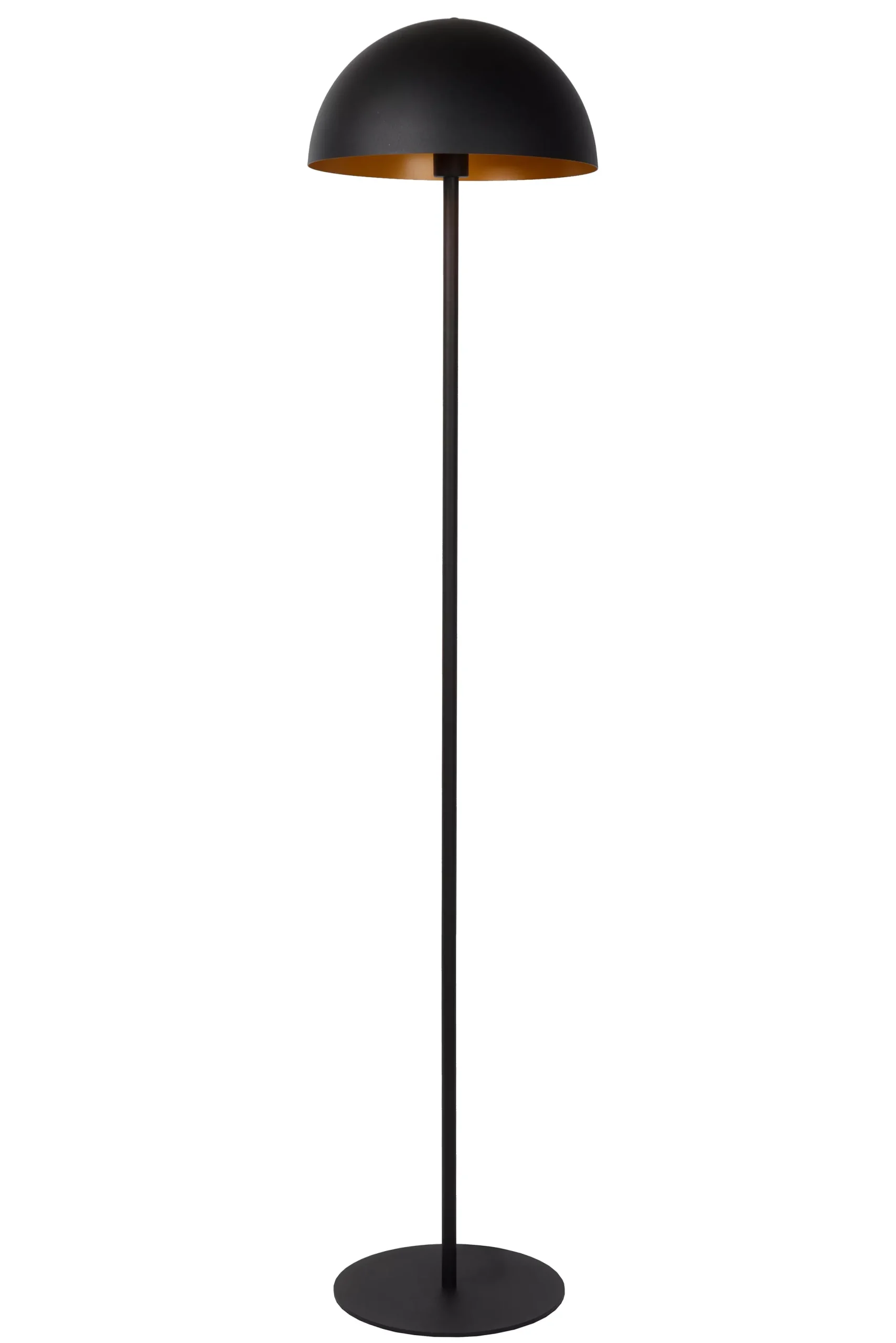 SIEMON - Vloerlamp - Ø 35 cm - 1xE27 - Zwart*Lucide Online