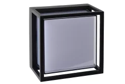 SINGA LED - Wandlamp Binnen/Buiten - LED - 1x10W 3000K - IP54 - Zwart*Lucide Fashion