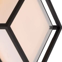 SINGA LED - Wandlamp Binnen/Buiten - LED - 1x10W 3000K - IP54 - Zwart*Lucide Fashion