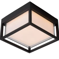 SINGA LED - Wandlamp Binnen/Buiten - LED - 1x10W 3000K - IP54 - Zwart*Lucide Fashion