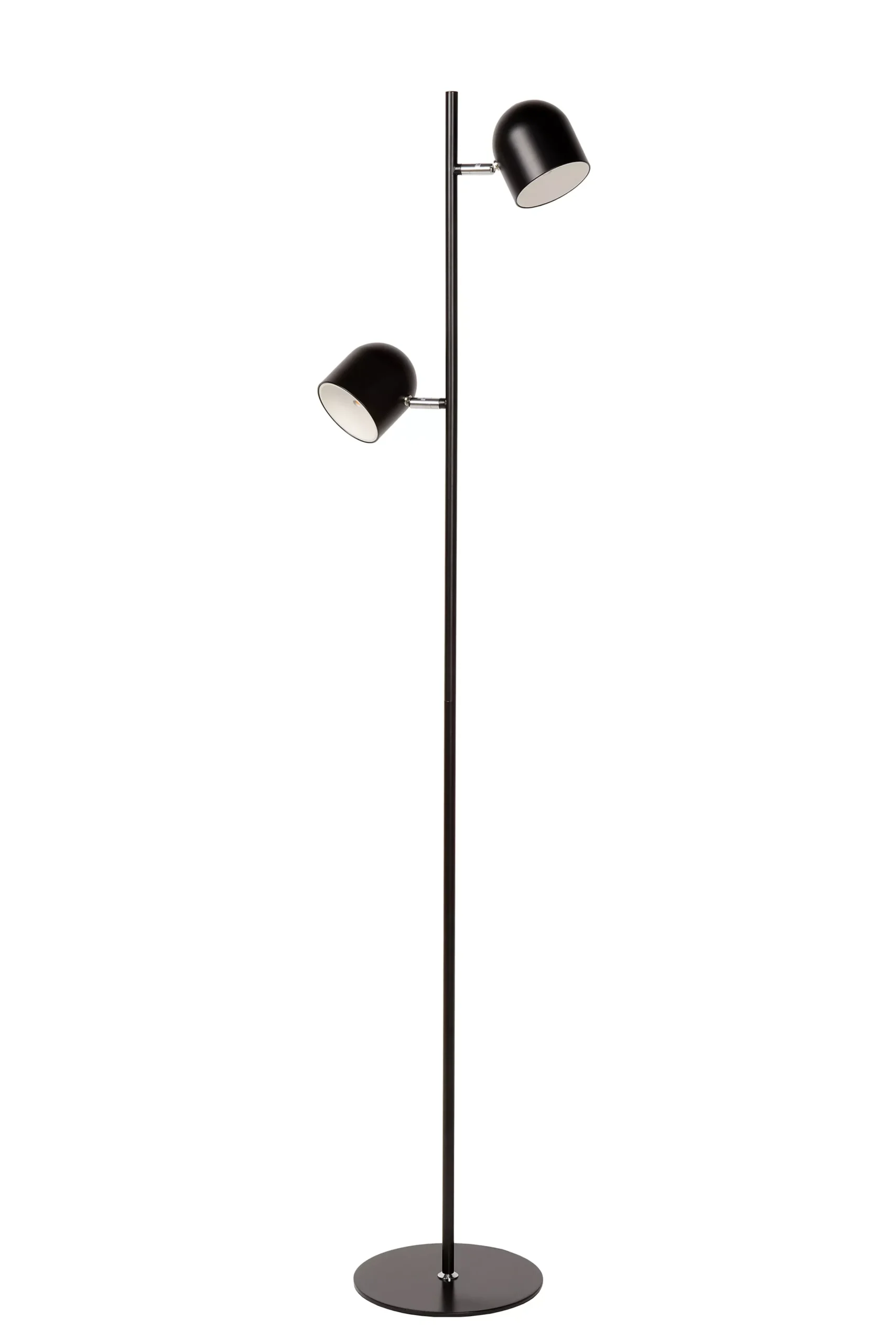 SKANSKA - Vloerlamp - LED Dimb. - 2x5W 3000K - Zwart*Lucide Clearance