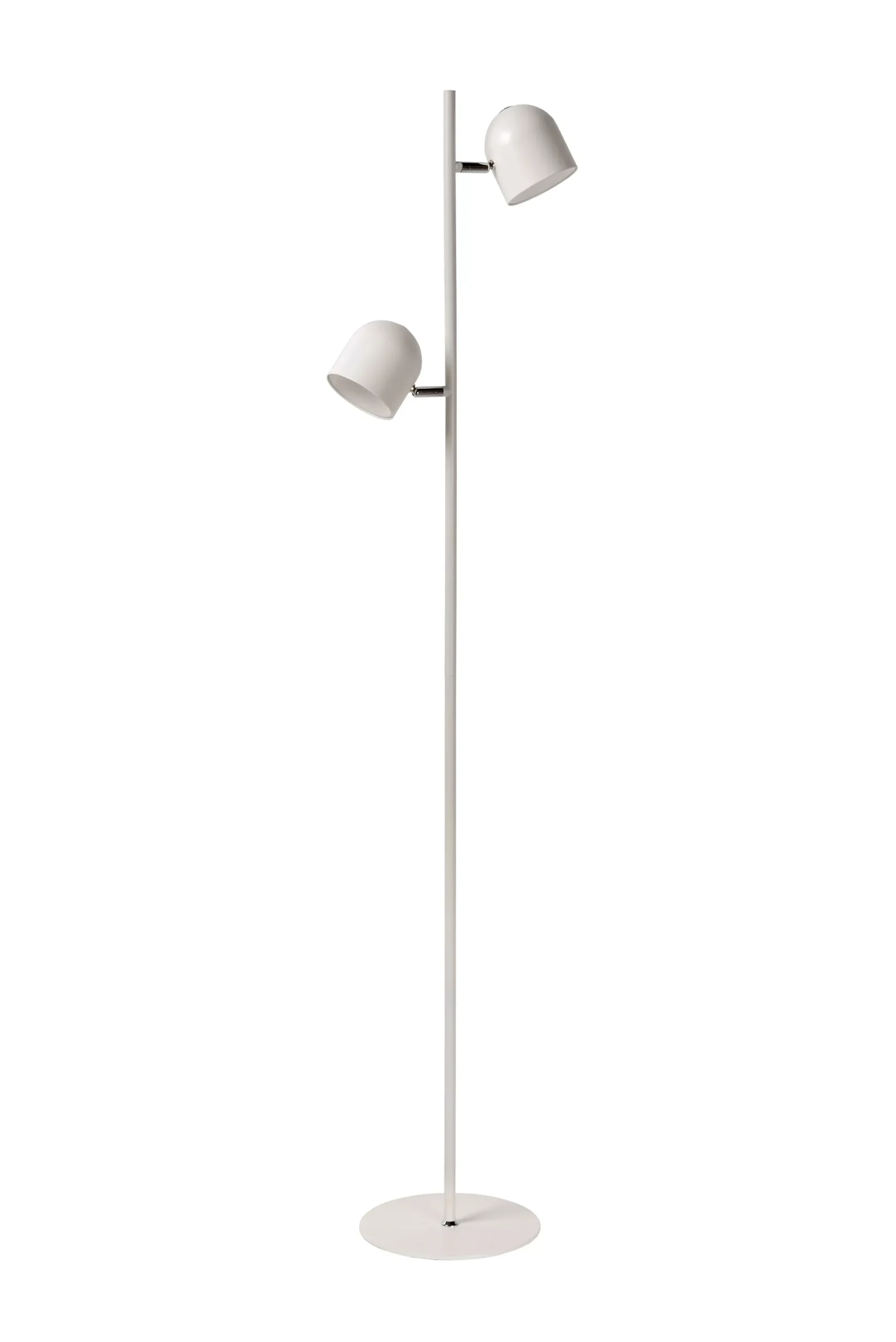 SKANSKA - Vloerlamp - LED Dimb. - 2x5W 3000K - Wit*Lucide Flash Sale