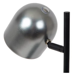 SKANSKA RECH - Oplaadbare Leeslamp Binnen/Buiten - Accu/Batterij - LED Dimb. - CCT - 1x3W 3000K/6000K - IP44 - Grijs ijzer*Lucide Clearance
