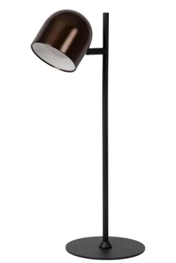 SKANSKA RECH - Oplaadbare Leeslamp Binnen/Buiten - Accu/Batterij - LED Dimb. - CCT - 1x3W 3000K/6000K - IP44 - Koffie*Lucide New