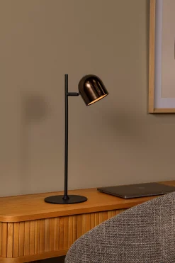 SKANSKA RECH - Oplaadbare Leeslamp Binnen/Buiten - Accu/Batterij - LED Dimb. - CCT - 1x3W 3000K/6000K - IP44 - Koffie*Lucide New