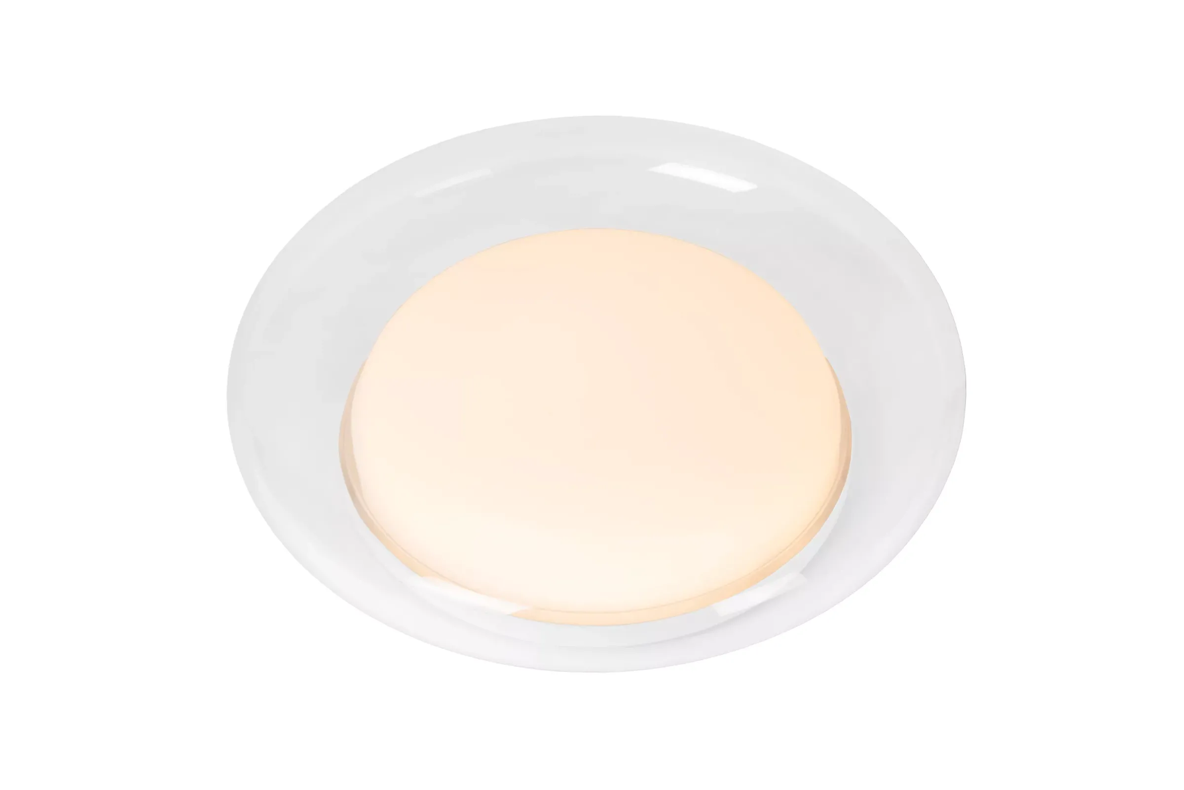 SKETES - Plafonnière - Ø 35,2 cm - LED Dimb. - CCT - 1x18W 2700K/5000K - Transparant*Lucide Clearance