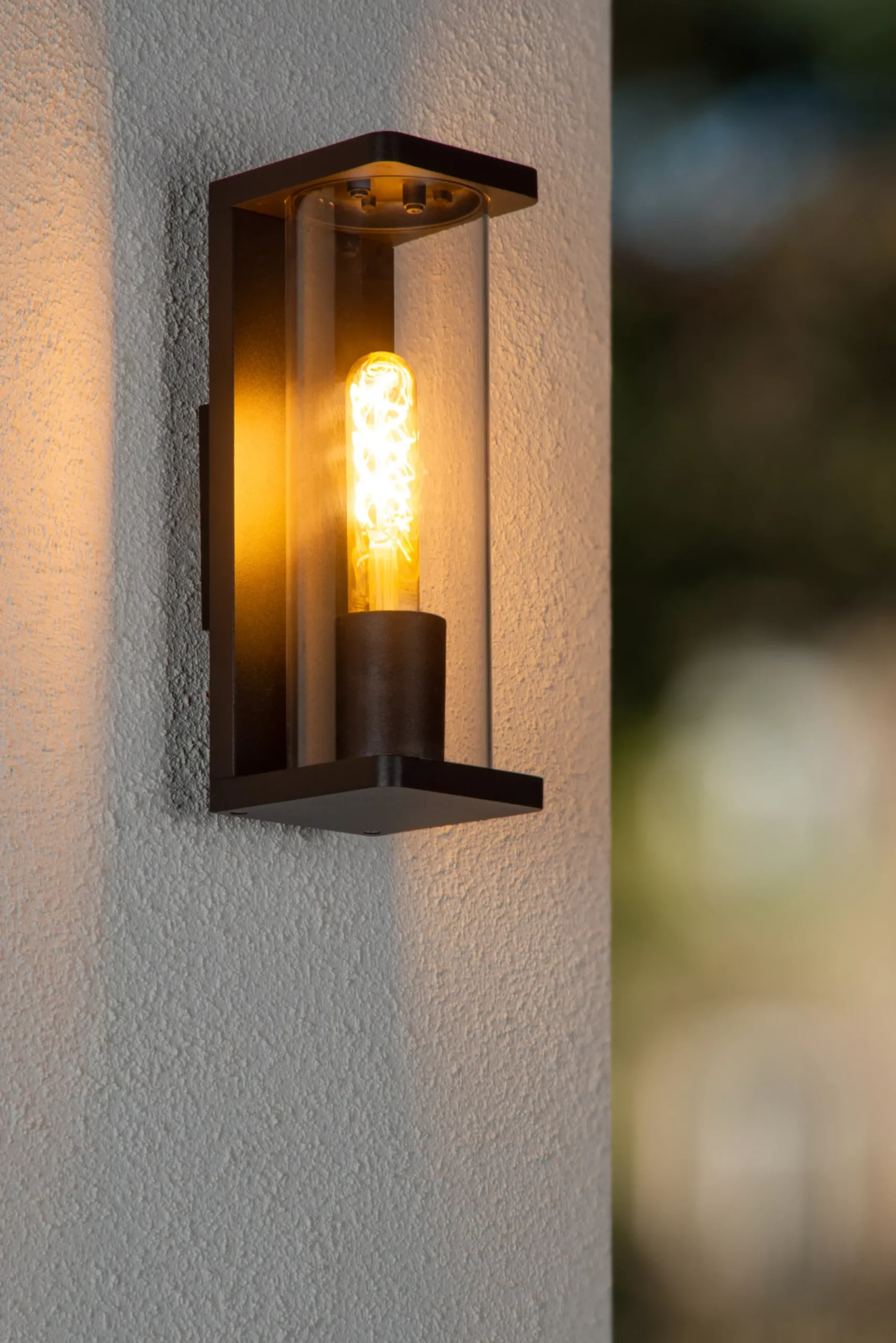 SLIGO - Wandlamp Binnen/Buiten - 1xE27 - IP54 - Zwart*Lucide Store