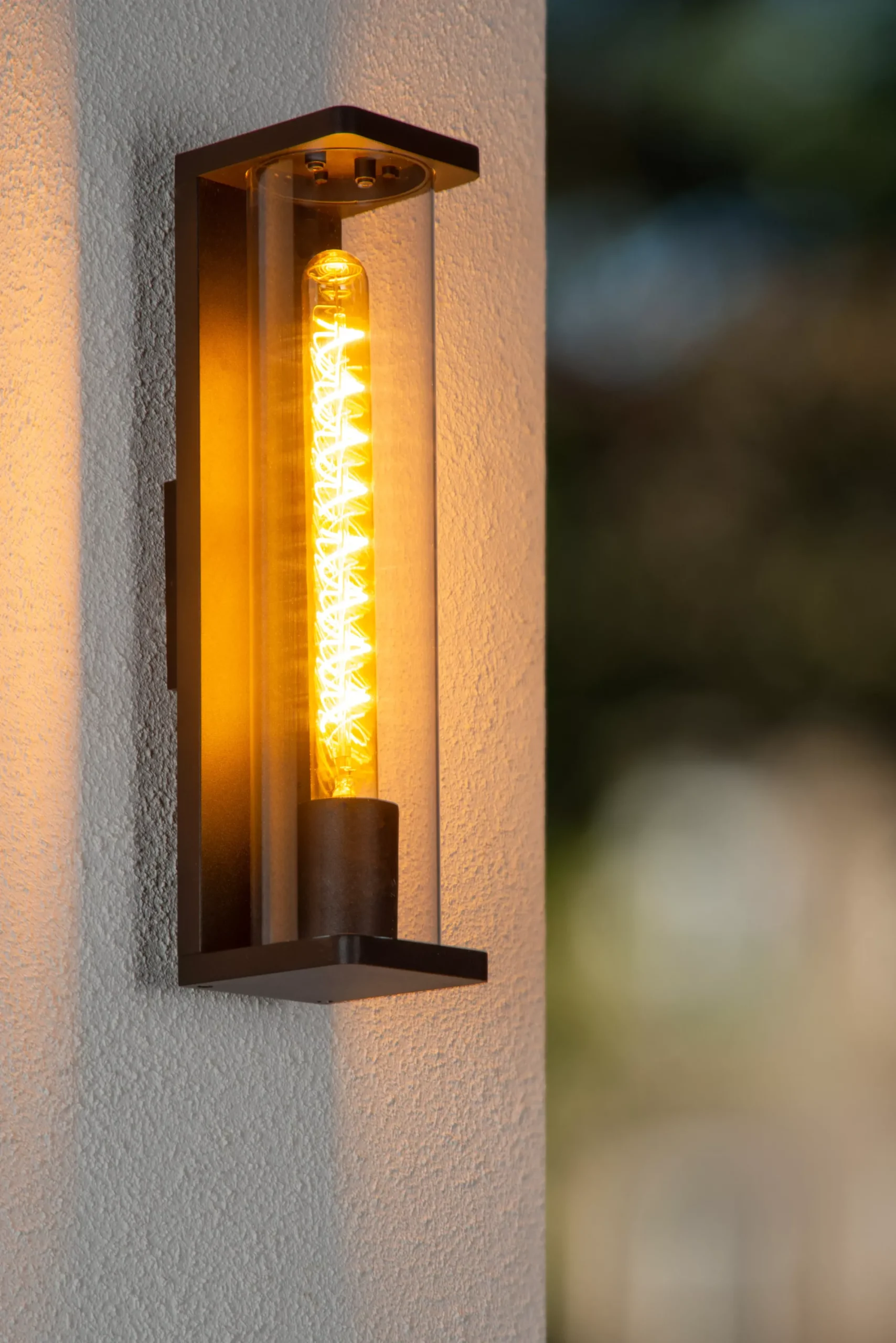 SLIGO - Wandlamp Binnen/Buiten - 1xE27 - IP54 - Zwart*Lucide Store
