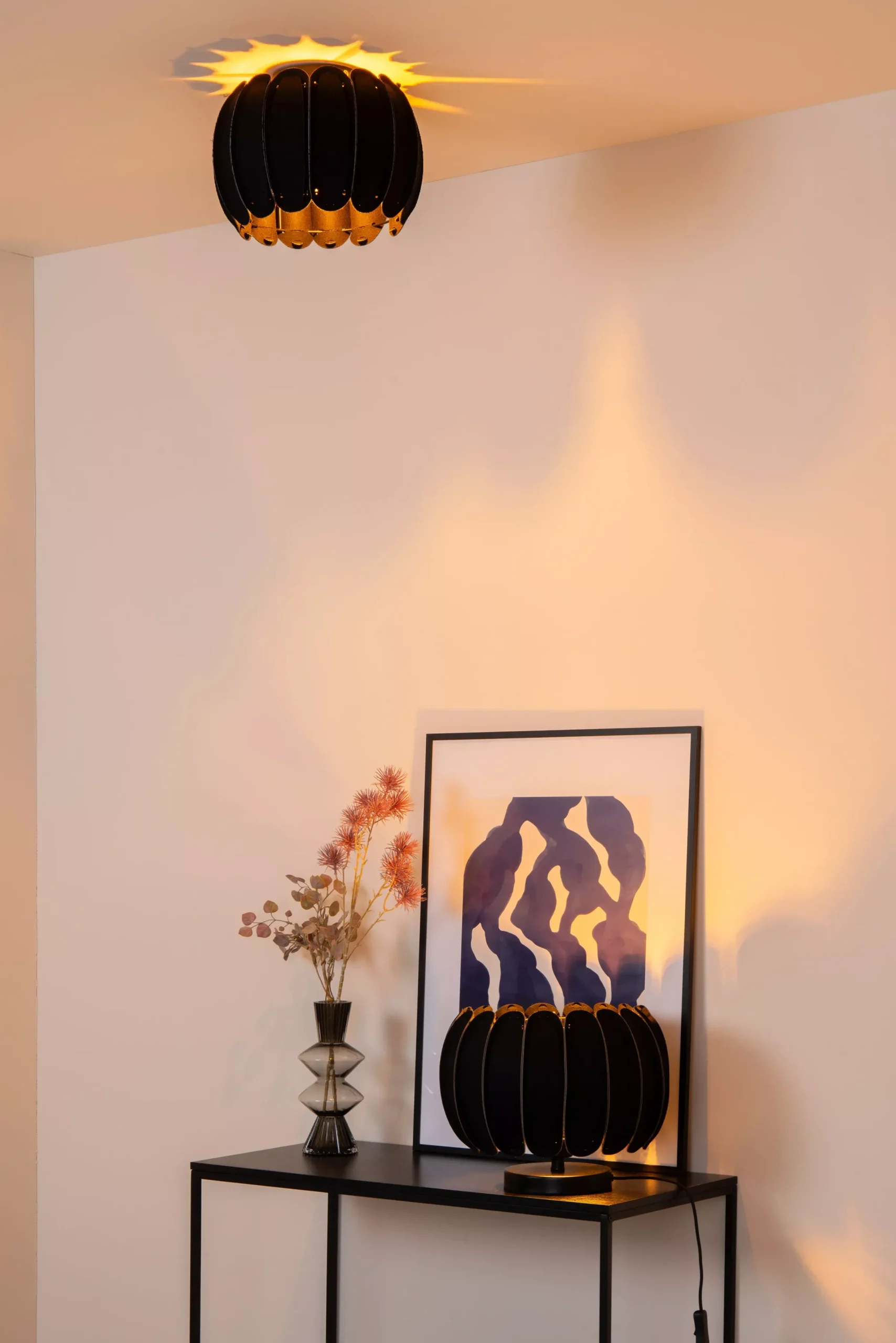 SPENCER - Plafonnière - Ø 30 cm - 1xE27 - Zwart*Lucide Best Sale