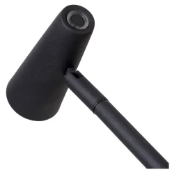 STIRLING - Oplaadbare Vloerlamp - Accu/Batterij - LED 3 StepDim - 1x3W 2700K - Zwart*Lucide Flash Sale