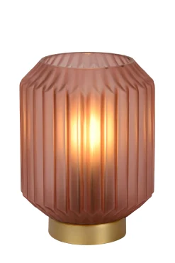 SUENO - Tafellamp - Ø 13 cm - 1xE14 - Roze*Lucide Store
