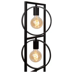 SUUS - Vloerlamp - 3xE27 - Zwart*Lucide Hot