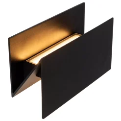 SWINDON - Wandlamp Binnen/Buiten - LED - 1x16W 2700K - IP54 - Zwart*Lucide New
