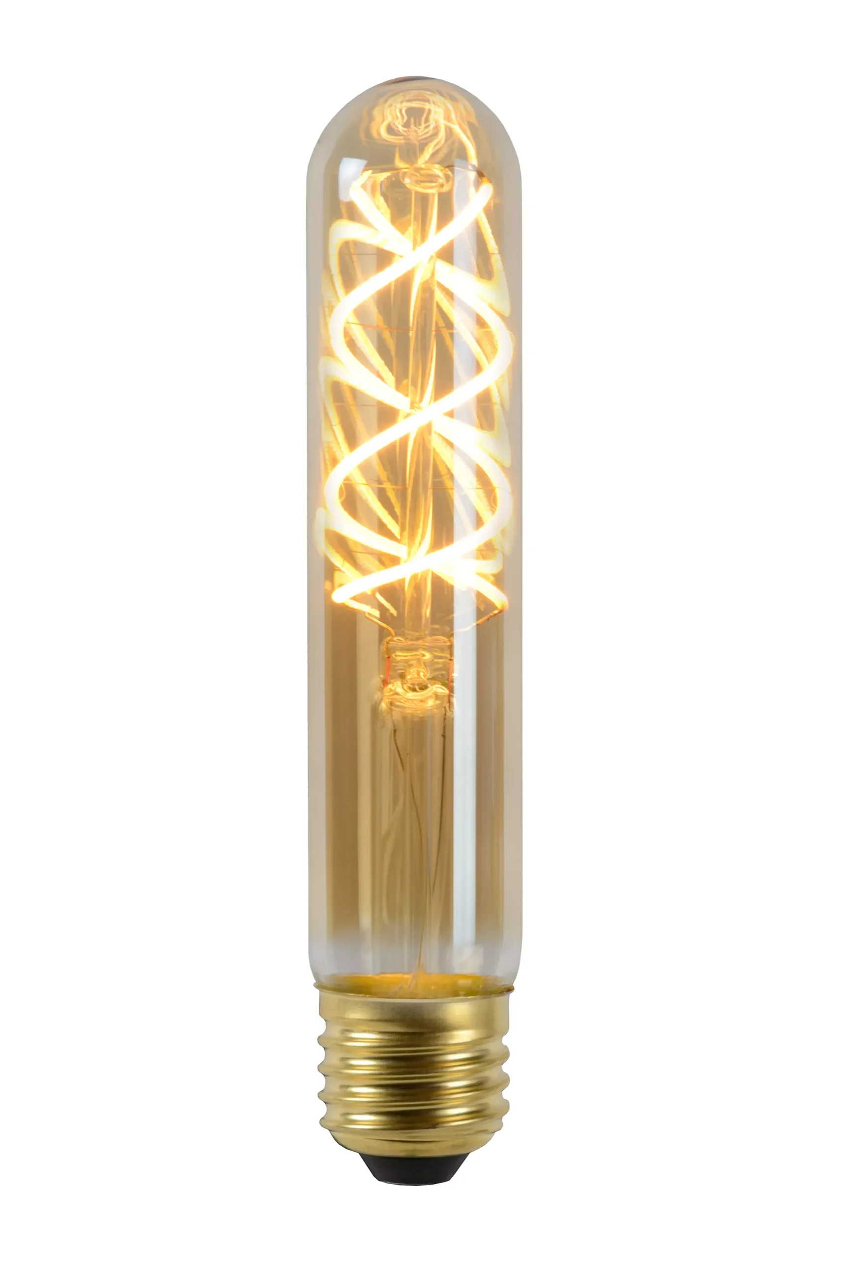 T32 - Filament lamp - Ø 3 cm - LED Dimb. - E27 - 1x4,9W 2200K - Amber*Lucide Cheap