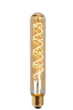 T32 - Filament lamp - Ø 3,2 cm - LED Dimb. - E27 - 1x4,9W 2200K - Amber*Lucide Hot
