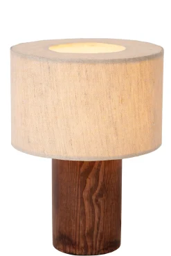 TACHINA - Tafellamp - 1xE14 - Naturel*Lucide Best Sale