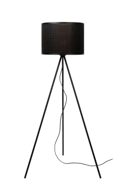 TAGALOG - Vloerlamp - Ø 55 cm - 1xE27 - Zwart*Lucide Cheap