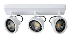 TALA LED - Plafondspot - LED Dim to warm - GU10 (ES111) - 3x12W 2200K/3000K - Wit*Lucide New