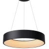 TALOWE LED - Hanglamp - Ø 60 cm - LED Dimb. - 1x39W 3000K - Zwart*Lucide Cheap