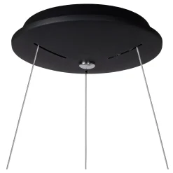 TALOWE LED - Hanglamp - Ø 60 cm - LED Dimb. - 1x39W 3000K - Zwart*Lucide Cheap