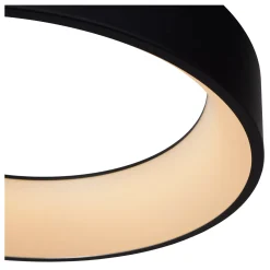 TALOWE LED - Hanglamp - Ø 60 cm - LED Dimb. - 1x39W 3000K - Zwart*Lucide Cheap