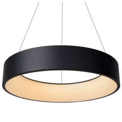 TALOWE LED - Hanglamp - Ø 60 cm - LED Dimb. - 1x39W 3000K - Zwart*Lucide Cheap