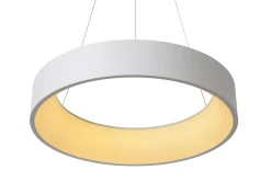 TALOWE LED - Hanglamp - Ø 60 cm - LED Dimb. - 1x39W 3000K - Wit*Lucide Cheap