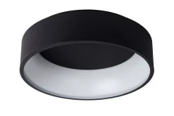 TALOWE LED - Plafonnière - Ø 45,5 cm - LED Dimb. - 1x30W 3000K - Zwart*Lucide Best
