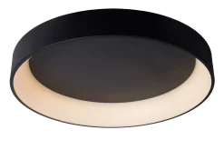 TALOWE LED - Plafonnière - Ø 80 cm - LED Dimb. - 1x80W 3000K - Zwart*Lucide Hot