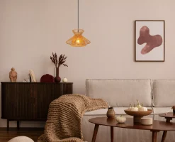 TASMAN - Hanglamp - 1xE27 - Naturel*Lucide Best