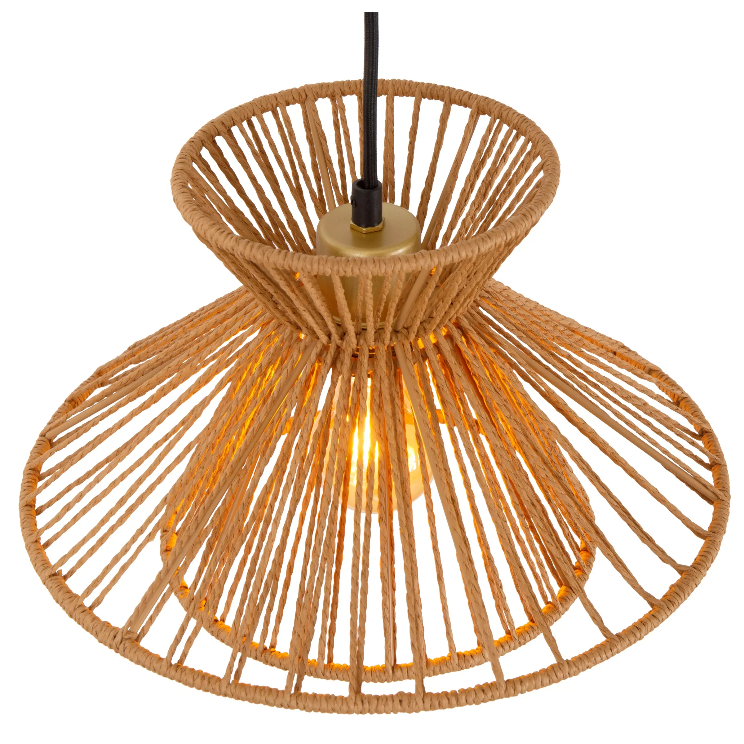TASMAN - Hanglamp - 1xE27 - Naturel*Lucide Best