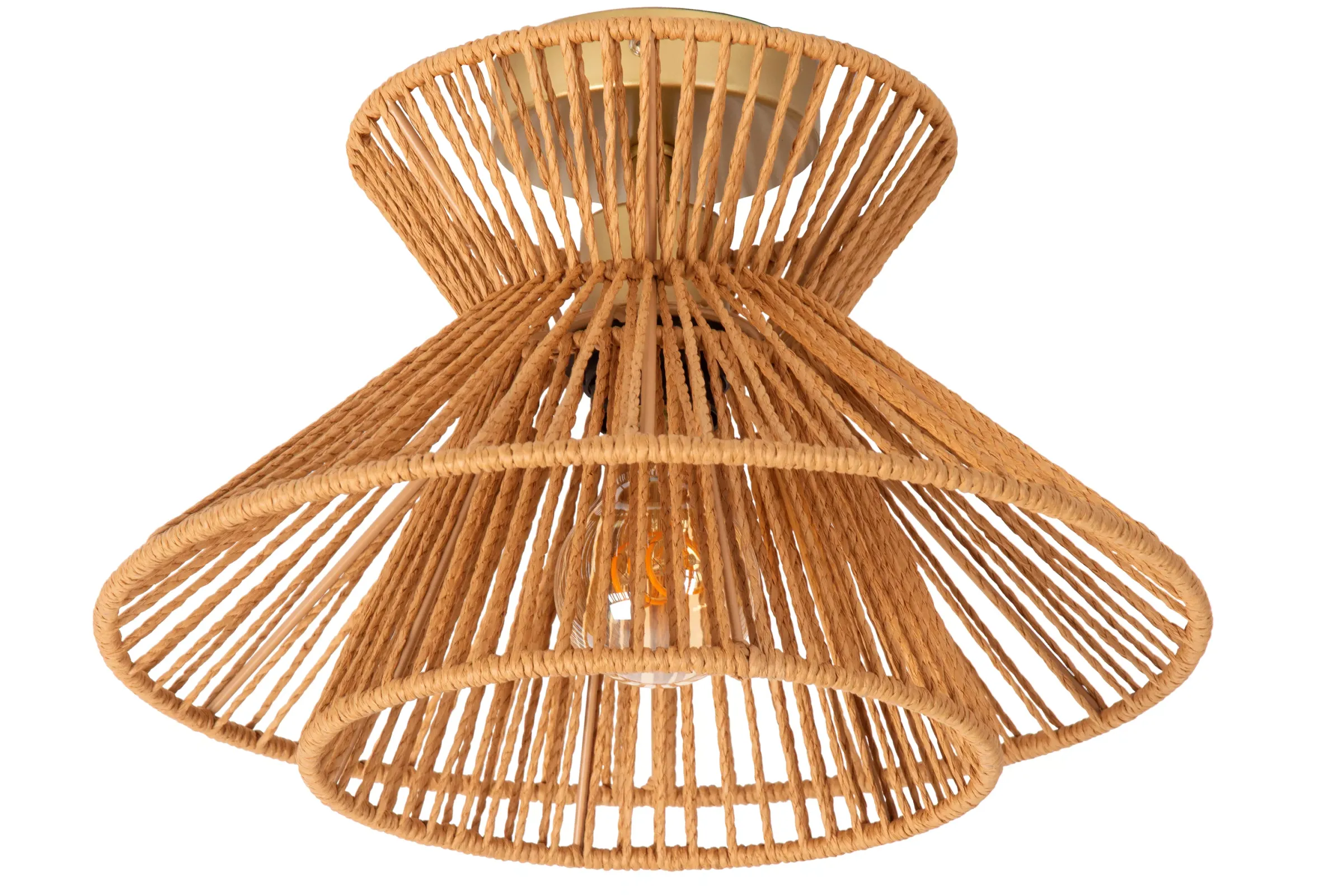 TASMAN - Plafonnière - Ø 32 cm - 1xE27 - Naturel*Lucide Flash Sale