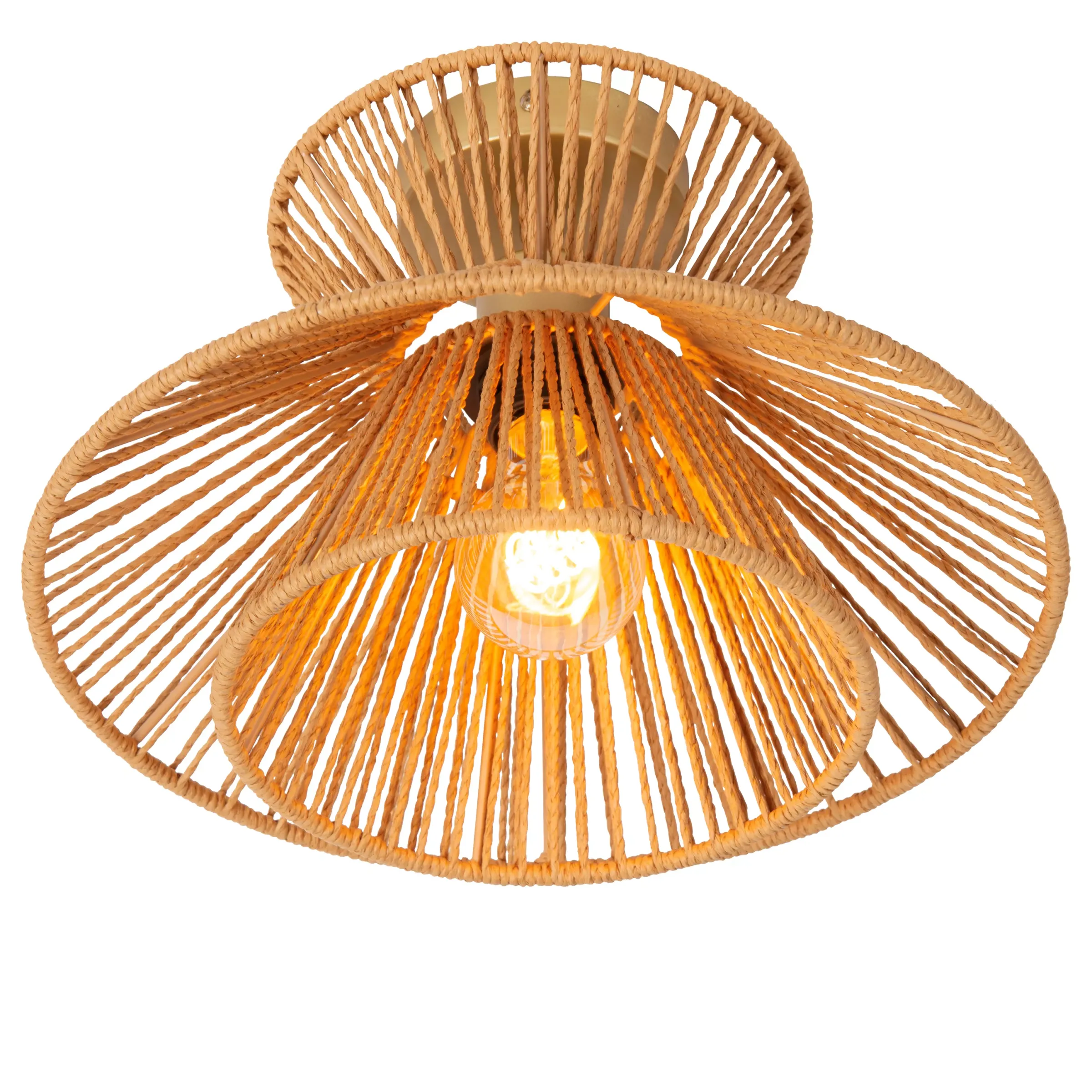 TASMAN - Plafonnière - Ø 32 cm - 1xE27 - Naturel*Lucide Flash Sale