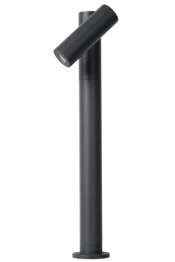 TATUM - Sokkellamp - LED - 1x5W 3000K - IP65 - Antraciet*Lucide Cheap