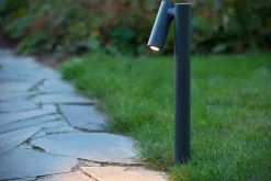 TATUM - Sokkellamp - LED - 1x5W 3000K - IP65 - Antraciet*Lucide Cheap