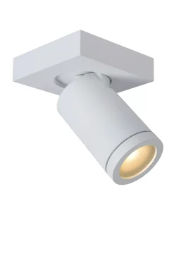 TAYLOR - Plafondspot Badkamer - LED Dim to warm - GU10 - 1x5W 2200K/3000K - IP44 - Wit*Lucide Fashion