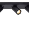 TAYLOR - Plafondspot Badkamer - LED Dim to warm - GU10 - 3x5W 2200K/3000K - IP44 - Zwart*Lucide Best