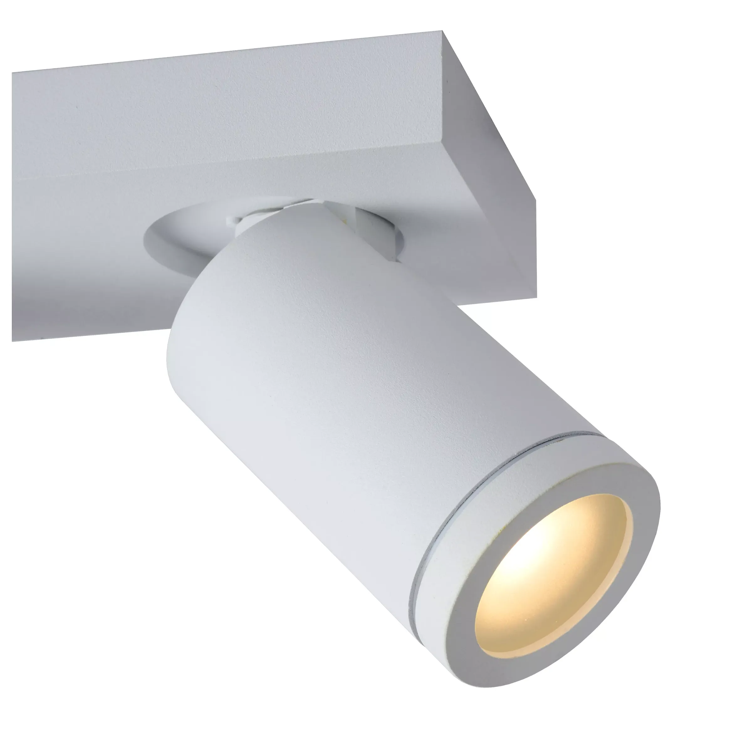 TAYLOR - Plafondspot Badkamer - LED Dim to warm - GU10 - 3x5W 2200K/3000K - IP44 - Wit*Lucide Cheap