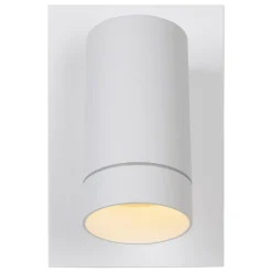 TAYLOR - Wandspot / Wandlamp Binnen/Buiten - 1xGU10 - IP54 - Beweging & dag/nacht sensor - Wit*Lucide Hot