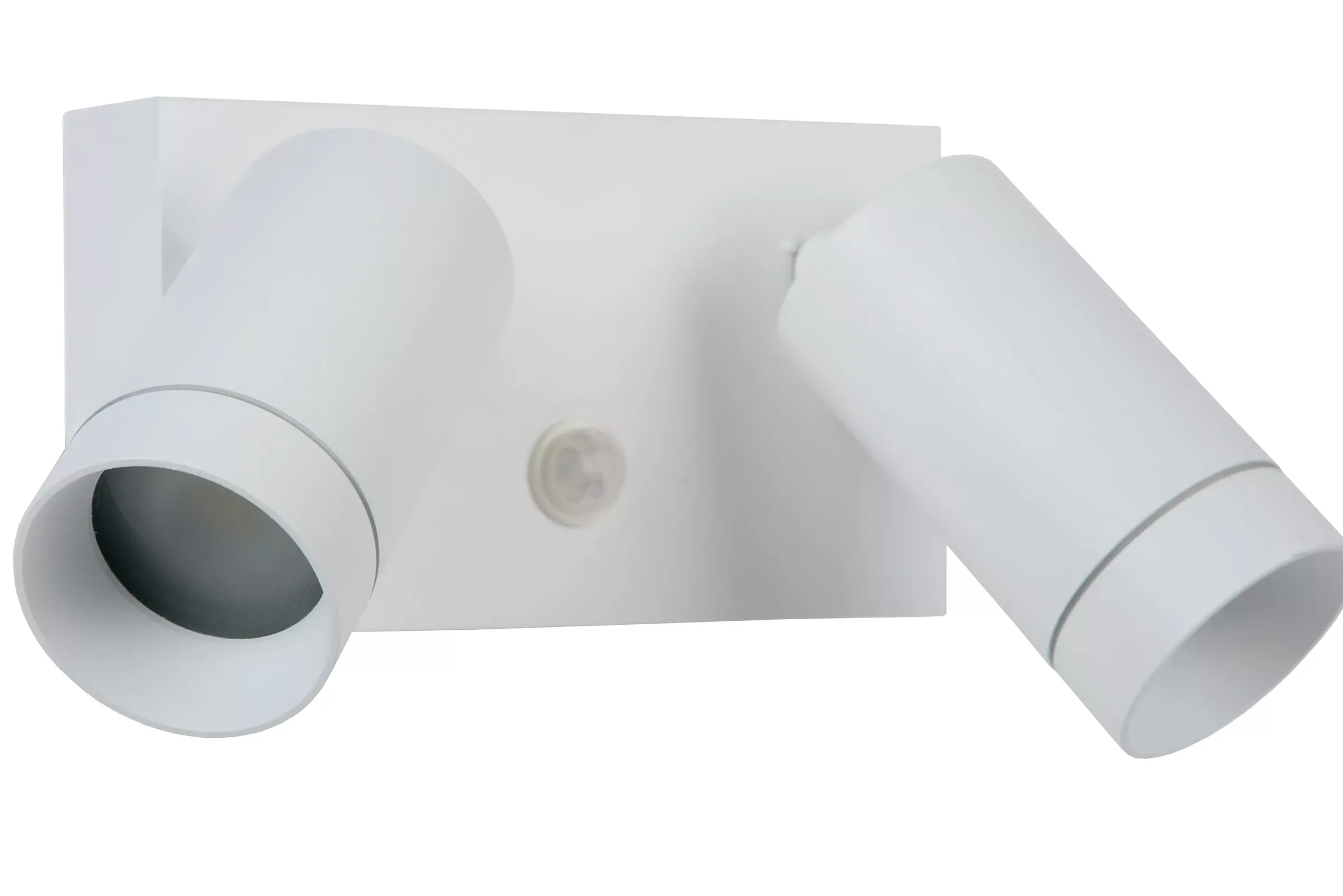 TAYLOR - Wandspot / Wandlamp Binnen/Buiten - 2xGU10 - IP54 - Beweging & dag/nacht sensor - Wit*Lucide Cheap