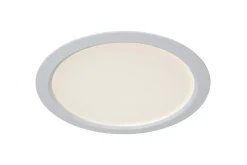 TENDO-LED - Plafonnière - Ø 22 cm - LED - 1x18W 3000K - Wit*Lucide Outlet