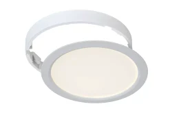 TENDO-LED - Plafonnière - Ø 22 cm - LED - 1x18W 3000K - Wit*Lucide Outlet