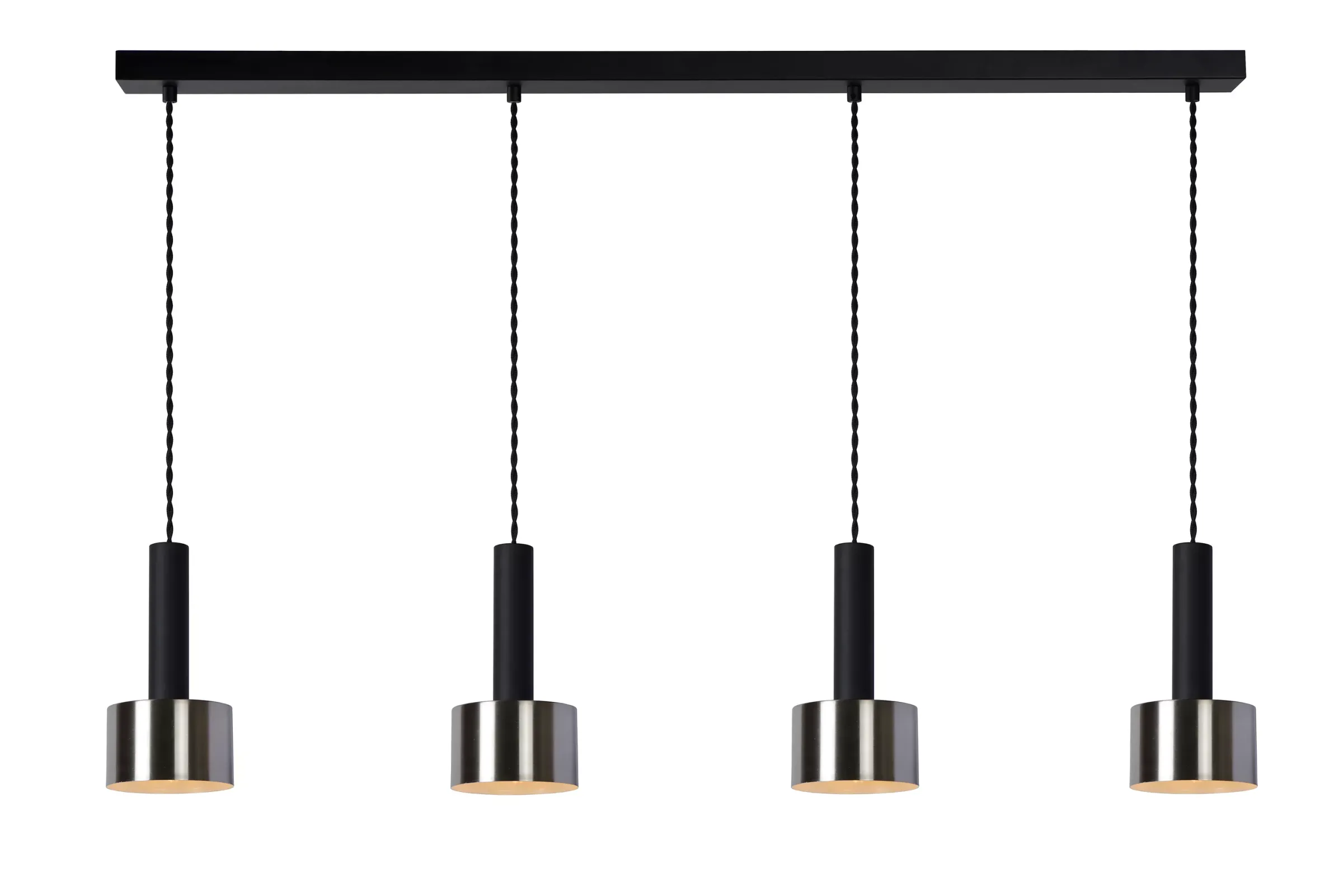 TEUN - Hanglamp - 4xE27 - Zwart*Lucide Best Sale