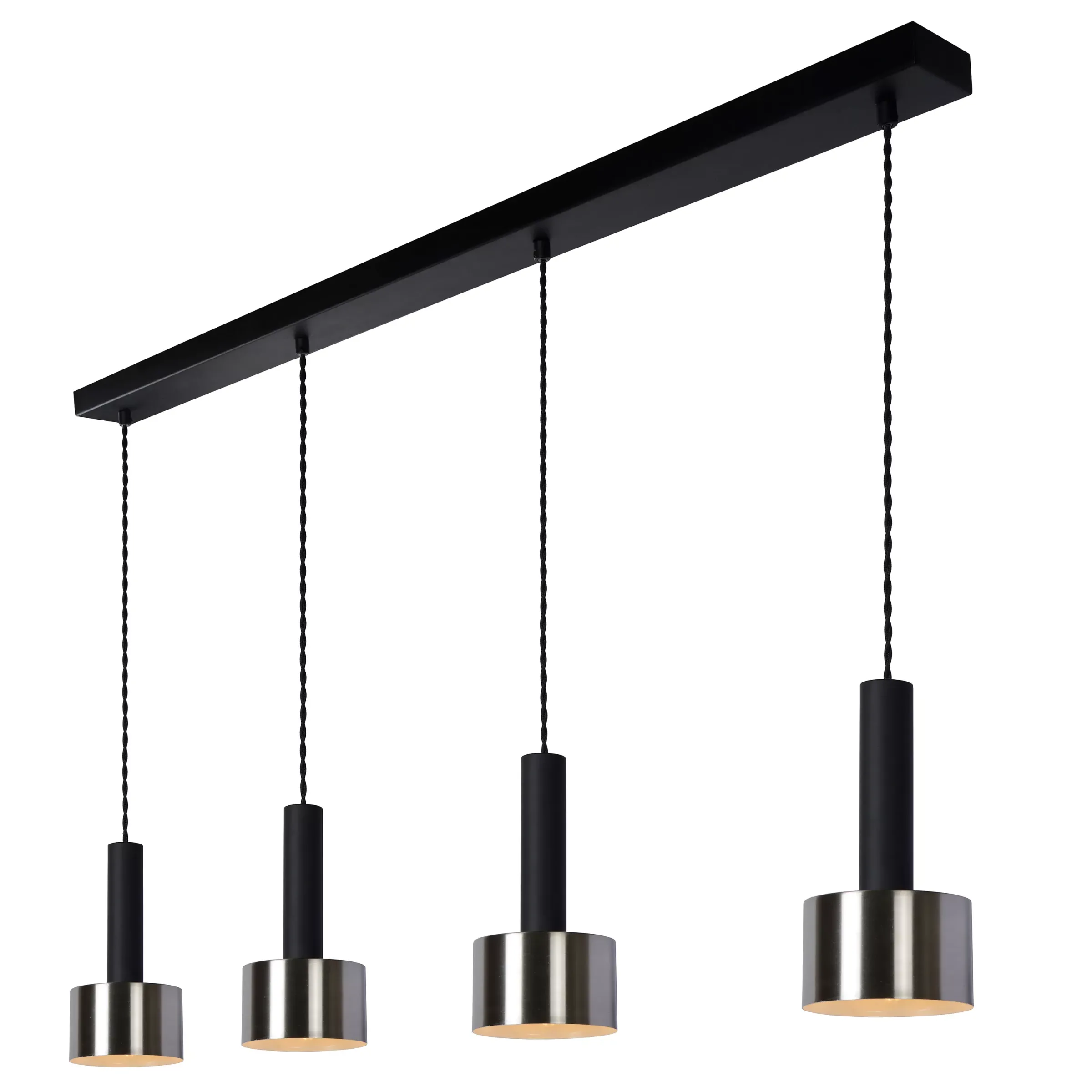 TEUN - Hanglamp - 4xE27 - Zwart*Lucide Best Sale
