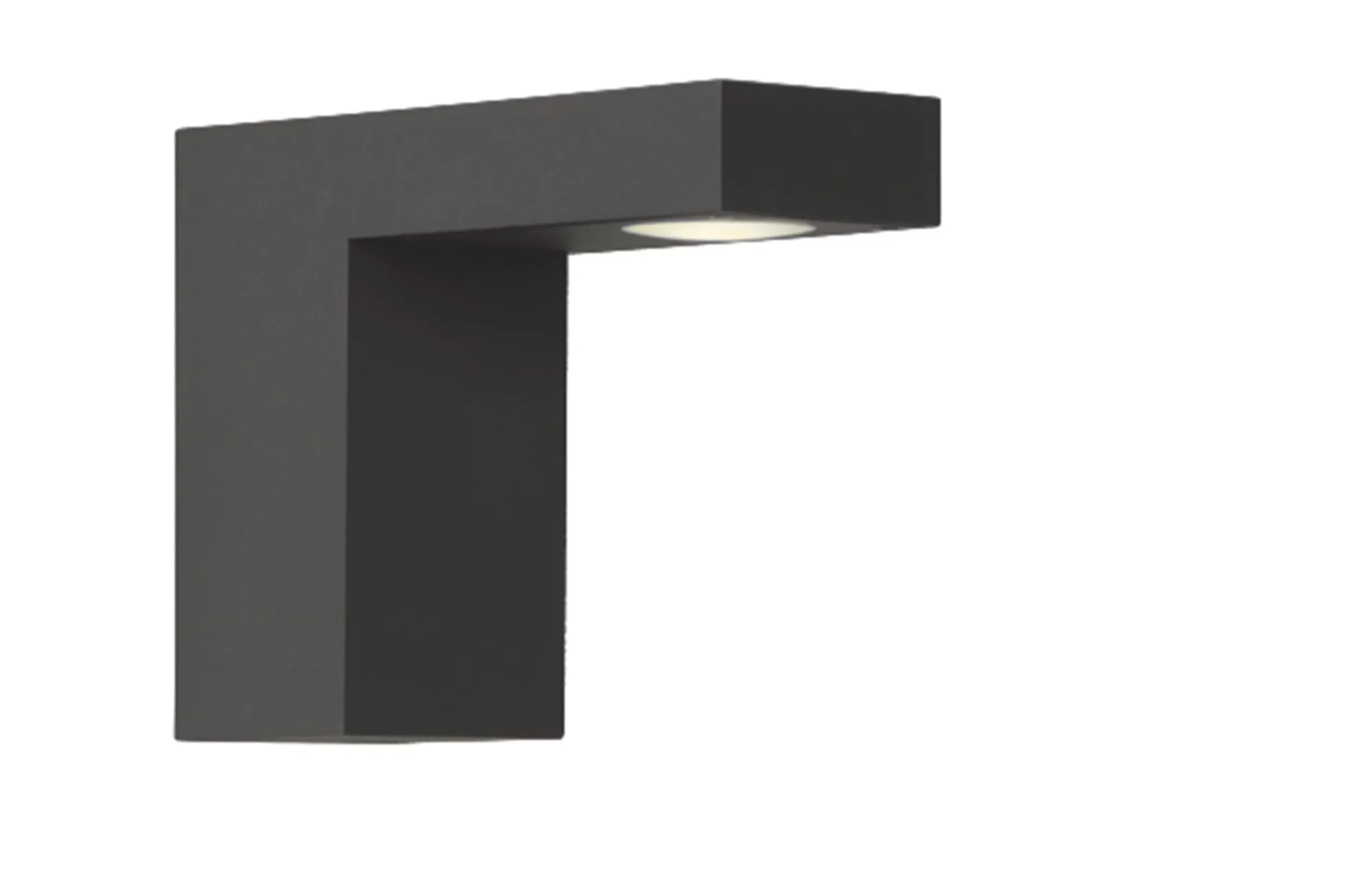 TEXAS - Wandspot / Wandlamp Binnen/Buiten - LED - 1x7W 3000K - IP54 - Antraciet*Lucide Shop